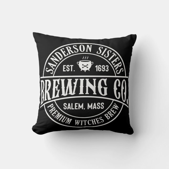 Sanderson Sisters Brewing Co. Coussin (Recto)