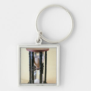 Sandglass, 17th century keychain