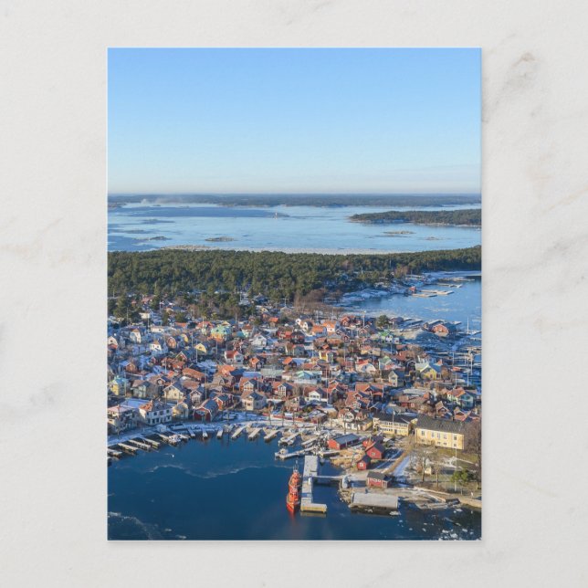 Sandhamn, Stockholm archipelago, Sweden Postcard (Front)