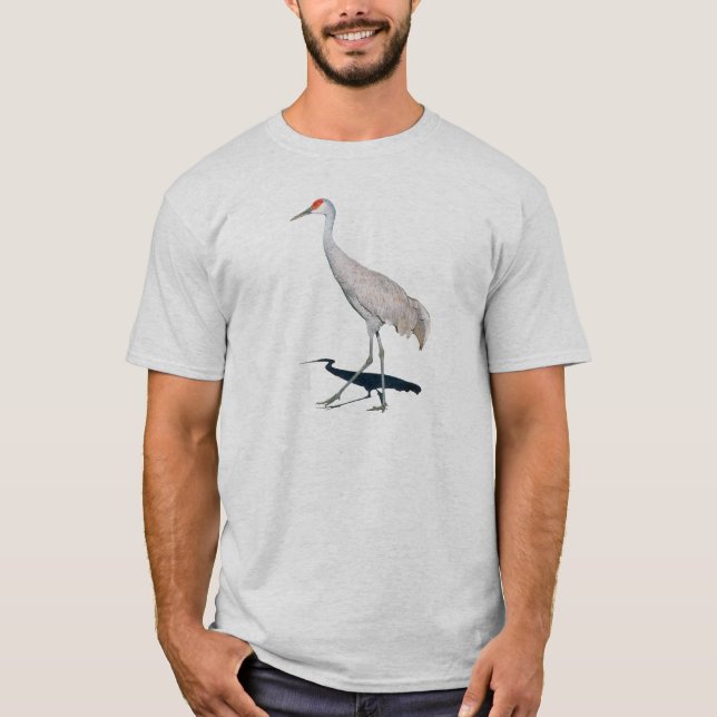 Sandhill Crane Basic T-Shirt (Front)