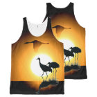 Sandhill Crane Birds Wildlife Animals Sun