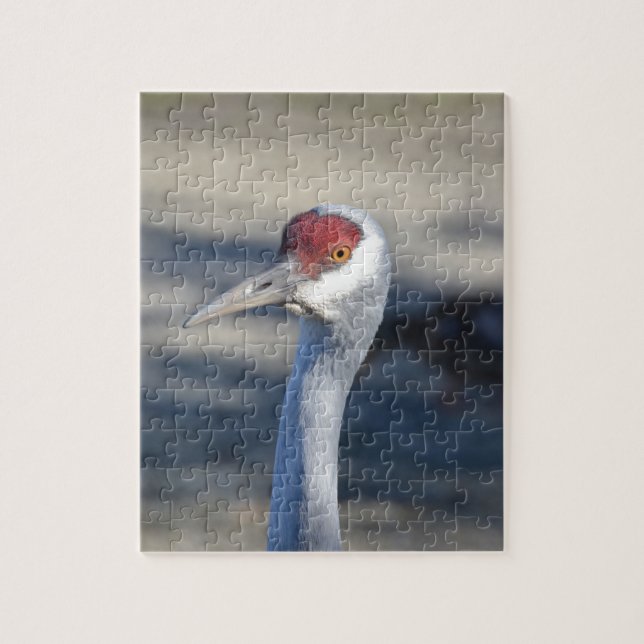 Sandhill Crane Jigsaw Puzzle (Vertical)