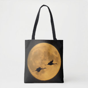 Sandhill Cranes   National Wildlife Reserve Tote Bag