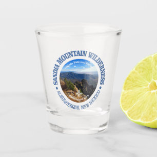 Sandia Mountain Wilderness Shot Glass