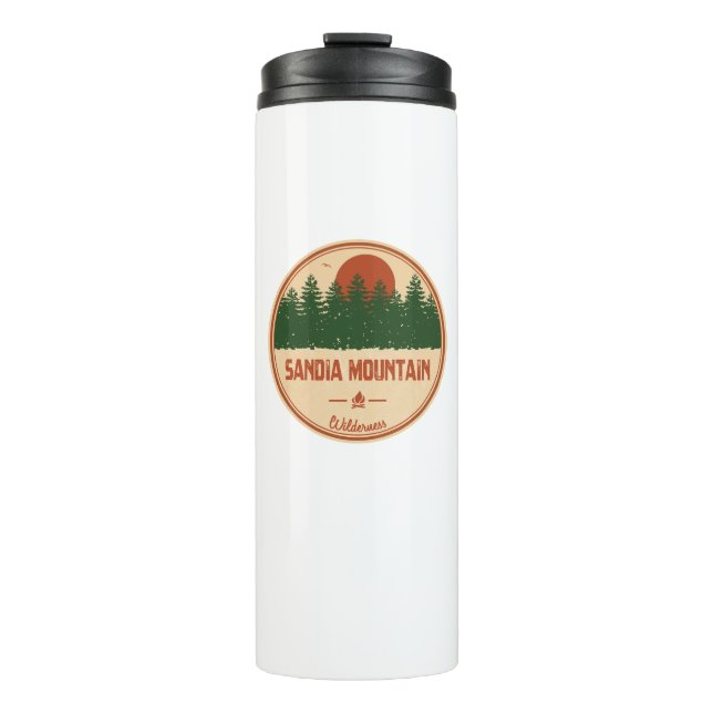 Sandia Mountain Wilderness Thermal Tumbler (Front)