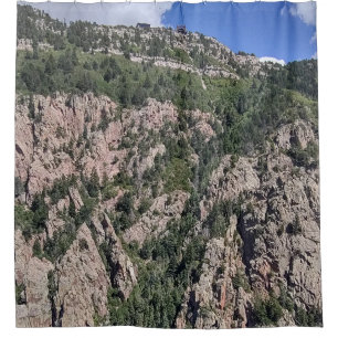 Sandia Mountains Shower Curtain