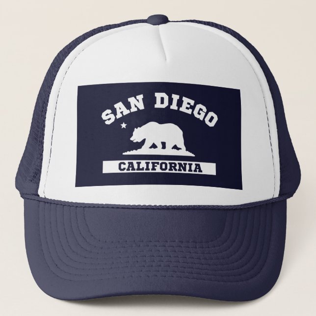 Sandiego  California  Trucker Hat (Front)