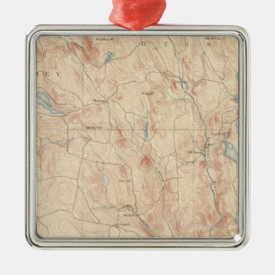 Sandisfield, Massachusetts Metal Ornament