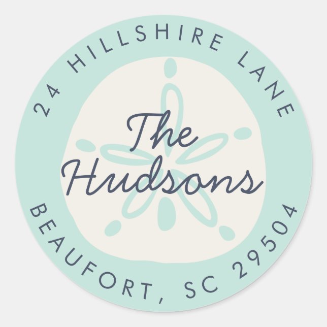 Sandollar Return Address Label (Front)