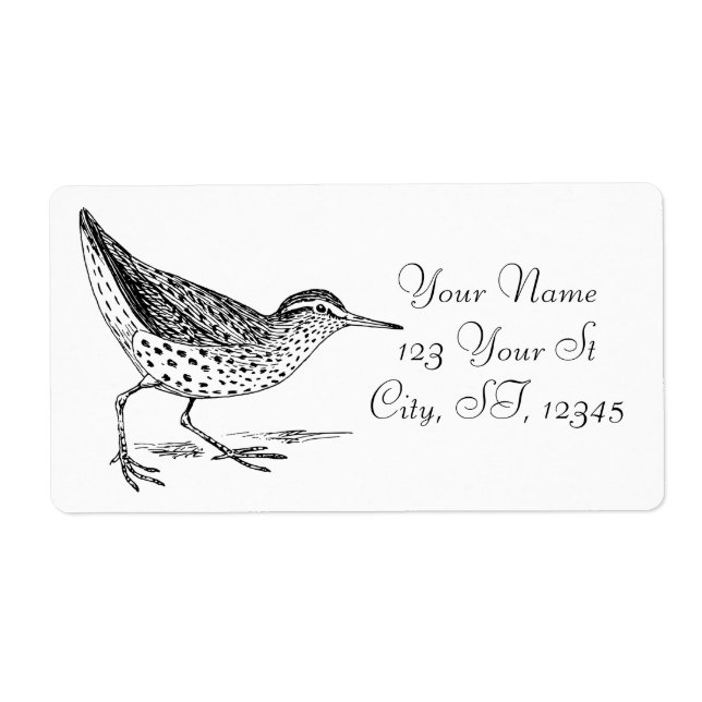 Sandpiper Shorebird Thunder_Cove (Front)