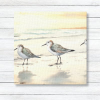 Sandpipers on the Beach