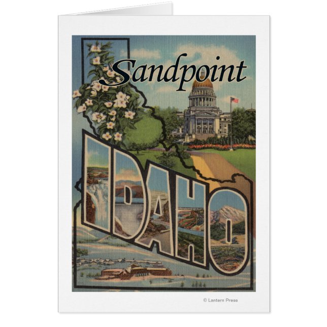Sandpoint, Idaho - Large Letter Scenes (Front)