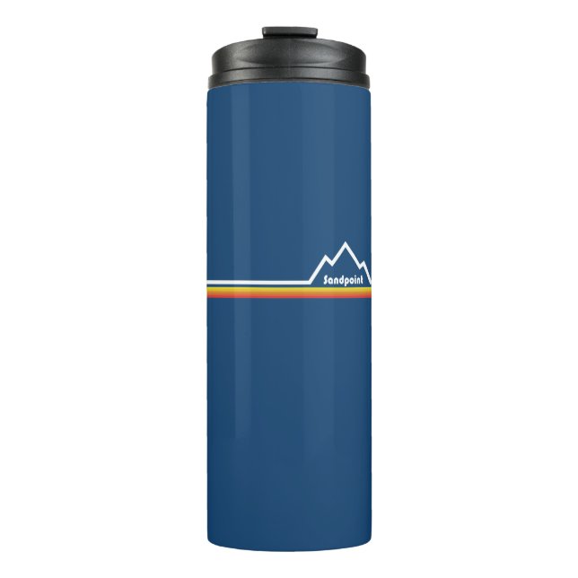 Sandpoint Idaho Thermal Tumbler (Front)