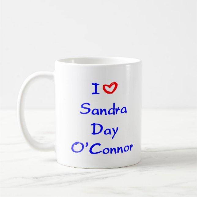 sandra day o'connor café tasse (Gauche)