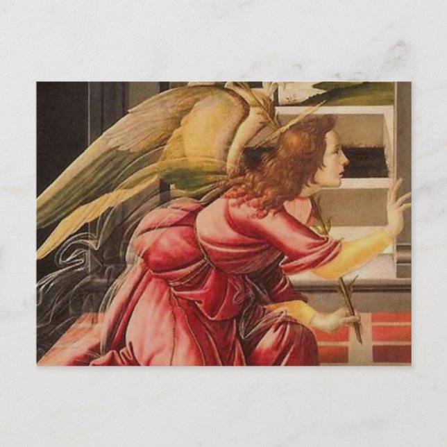 Sandro Botticelli - Angel (Delail) Postcard (Front)