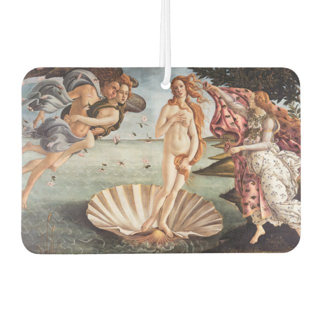 Sandro Botticelli - Birth of Venus Air Freshener (Front)