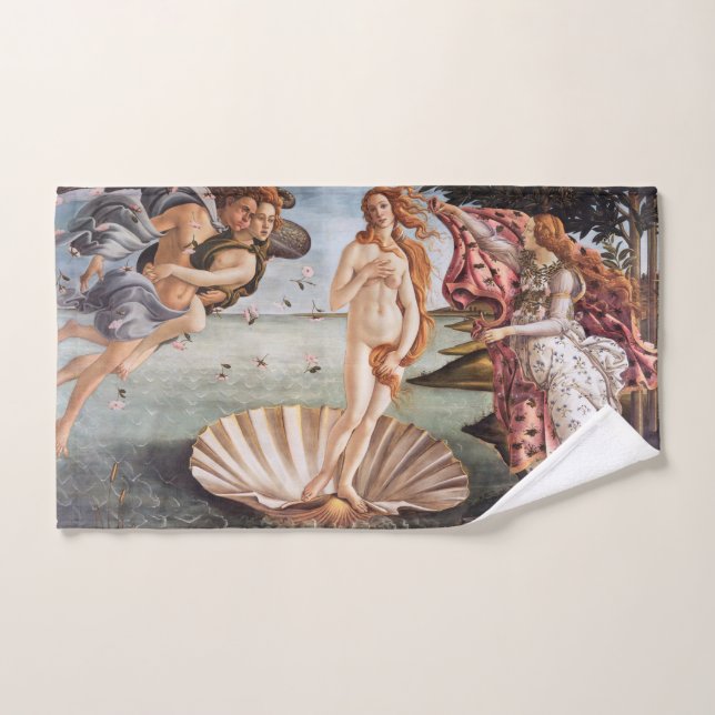 Sandro Botticelli - Birth of Venus Bath Towel Set (Hand Towel)