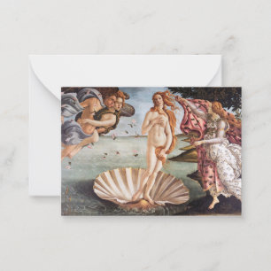 Sandro Botticelli - Birth of Venus Card