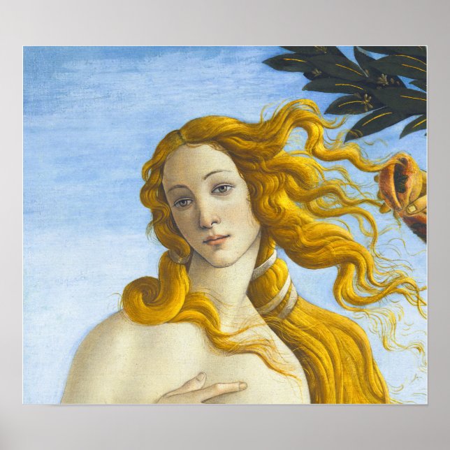 Sandro Botticelli - Birth of Venus Close-up Poster (Front)