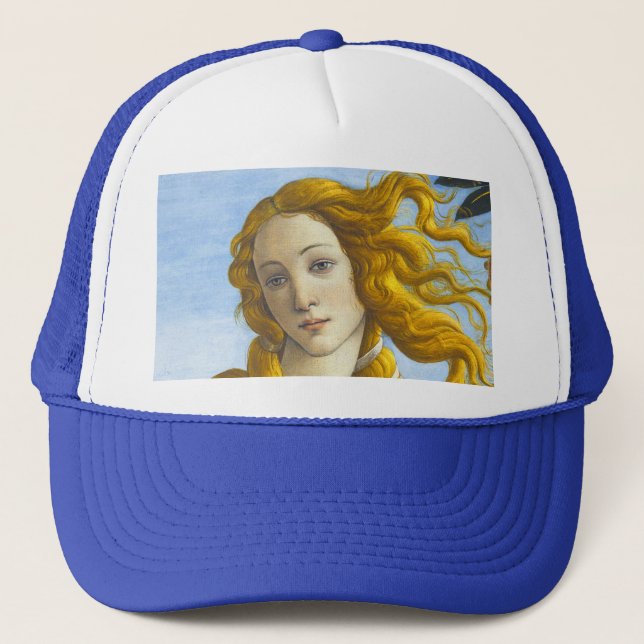 Sandro Botticelli - Birth of Venus Close-up Trucker Hat (Front)