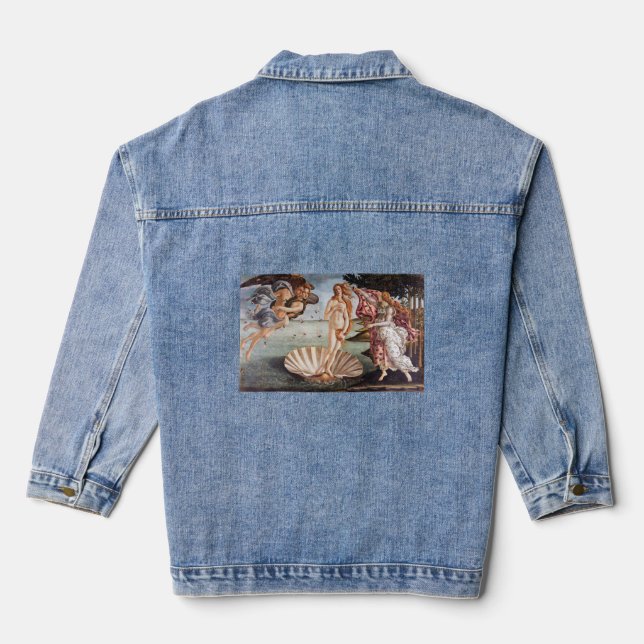 Sandro Botticelli - Birth of Venus Denim Jacket (Back)