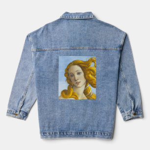 Sandro Botticelli - Birth of Venus Detail Denim Jacket