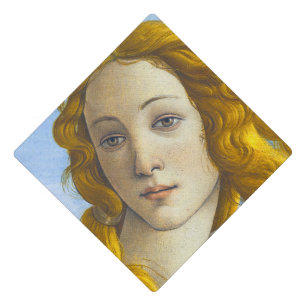 Sandro Botticelli - Birth of Venus Detail Graduation Cap Topper