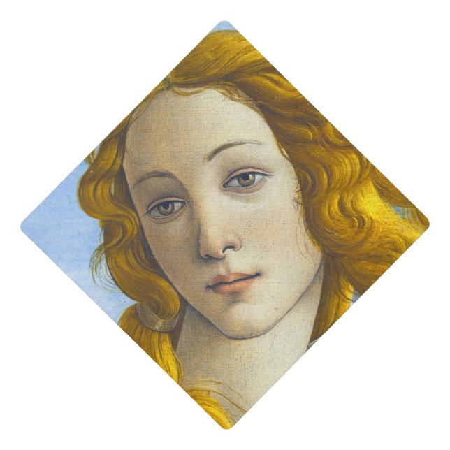 Sandro Botticelli - Birth of Venus Detail Graduation Cap Topper (Front)