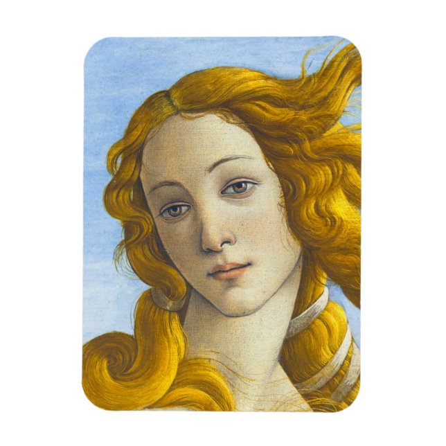 Sandro Botticelli - Birth of Venus Detail Magnet (Vertical)