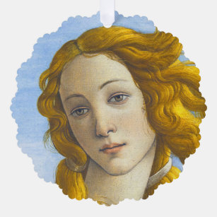 Sandro Botticelli - Birth of Venus Detail Ornament Card