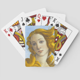 Sandro Botticelli - Birth of Venus Detail Playing Cards