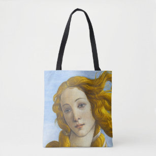 Sandro Botticelli - Birth of Venus Detail Tote Bag