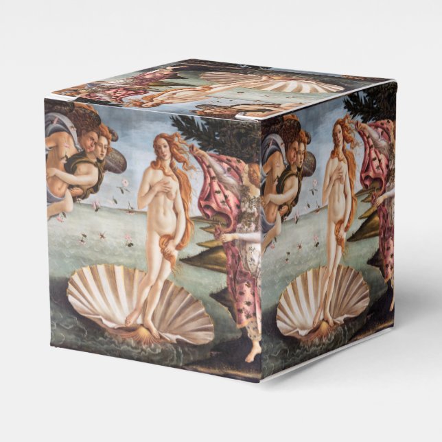Sandro Botticelli - Birth of Venus Favor Box (Front Side)