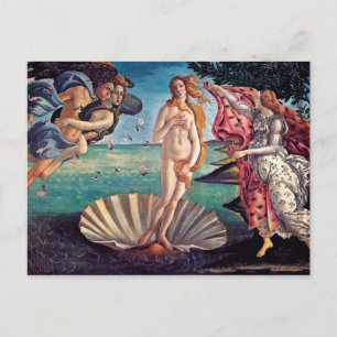 Sandro Botticelli - Birth of Venus - Fine Art Postcard