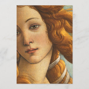 Sandro Botticelli Birth Of Venus Invitation