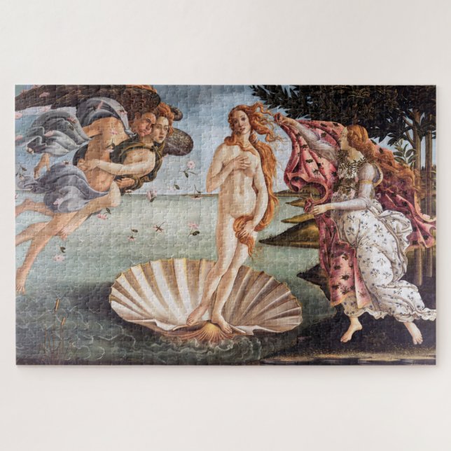 Sandro Botticelli - Birth of Venus Jigsaw Puzzle (Horizontal)