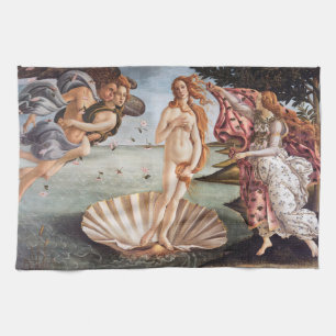 Sandro Botticelli - Birth of Venus Kitchen Towel