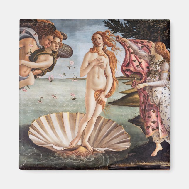 Sandro Botticelli - Birth of Venus Magnet (Front)