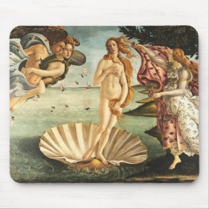 Sandro Botticelli Birth Of Venus Mouse Pad