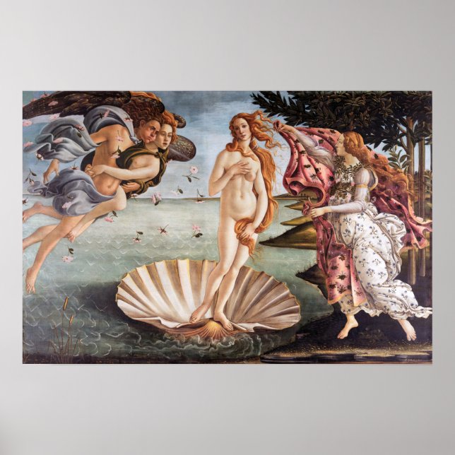 Sandro Botticelli - Birth of Venus Poster (Front)