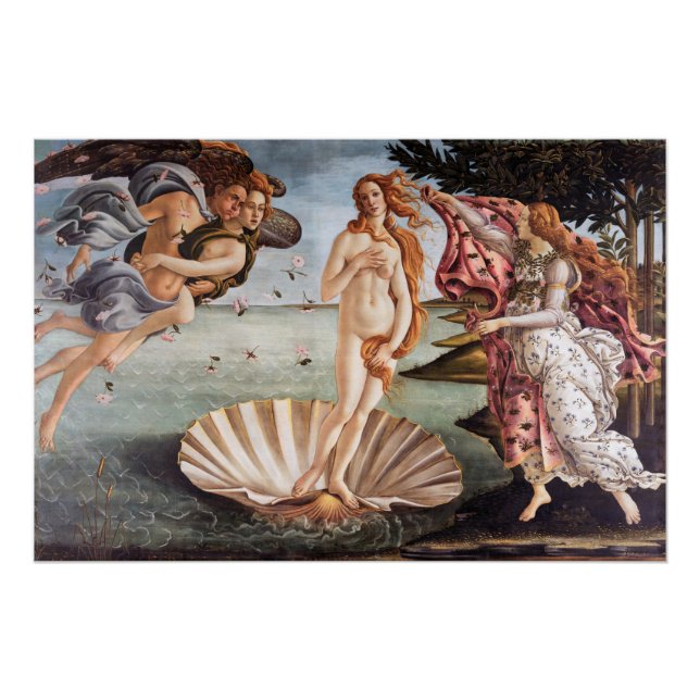Sandro Botticelli - Birth of Venus Poster (Front)