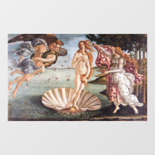 Sandro Botticelli - Birth of Venus Window Cling