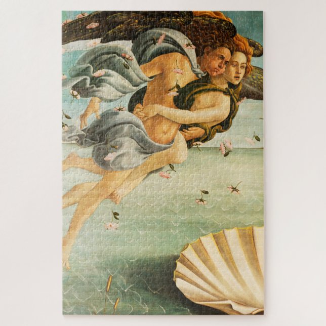 Sandro Botticelli Birth of Venus Zephyrus, Chloris Jigsaw Puzzle (Vertical)