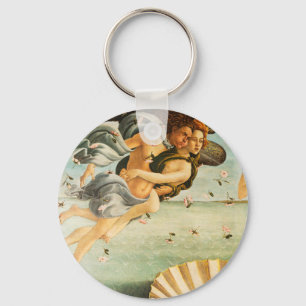 Sandro Botticelli Birth of Venus Zephyrus, Chloris Keychain