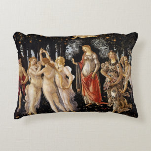 Sandro Botticelli - La Primavera Accent Pillow
