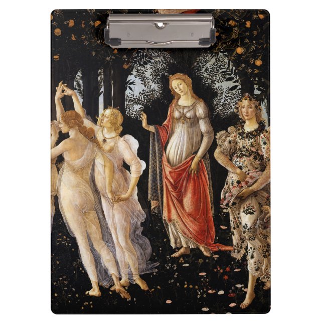 Sandro Botticelli - La Primavera Clipboard (Front)