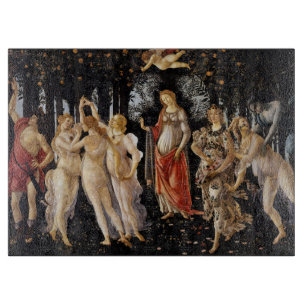 Sandro Botticelli - La Primavera Cutting Board