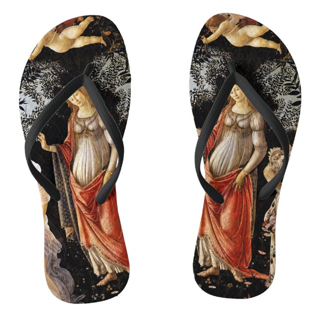 Sandro Botticelli - La Primavera Flip Flops (Footbed)