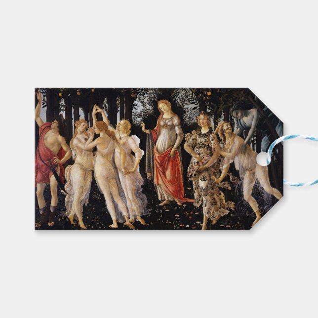 Sandro Botticelli - La Primavera Gift Tags (Front (Horizontal))