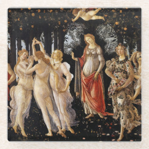 Sandro Botticelli - La Primavera Glass Coaster